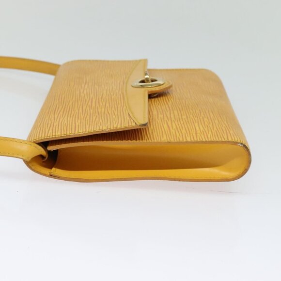 LOUIS VUITTON Epi Arsch Shoulder Bag Yellow M52579 LV Auth - Picture 4 of 16